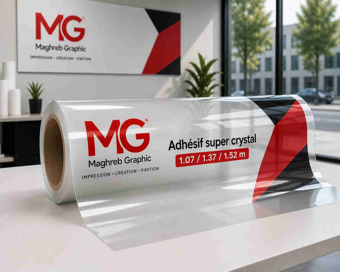 Adhésif super crystal